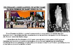 2016 09 25 NIMES PELERINAGE AUPRES DE NOTRE DAME DU BON REMEDE DE SAINT DENIS DU SIG